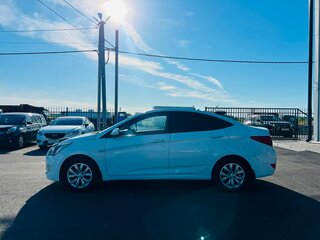 2016 Hyundai Solaris I Рестайлинг, белый, 909000 рублей, вид 3
