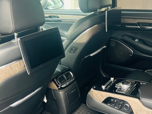 2021 Genesis G90 I Рестайлинг, серый, 4000000 рублей - вид 13