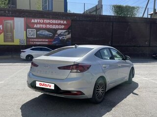 2018 Hyundai Elantra VI (AD) Рестайлинг, серебристый, 1180000 рублей, вид 5
