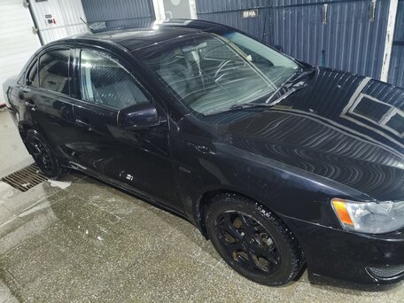 2007 Mitsubishi Lancer X, чёрный, 500000 рублей, вид 4