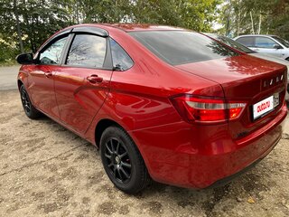 2016 Lada (ВАЗ) Vesta I, красный, 550000 рублей, вид 4