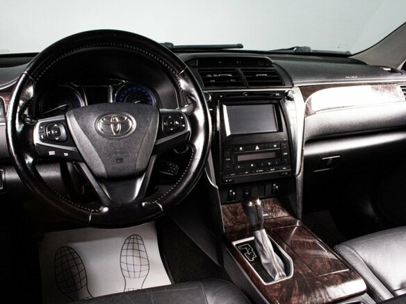 2016 Toyota Camry VII (XV50) Рестайлинг, чёрный - вид 10