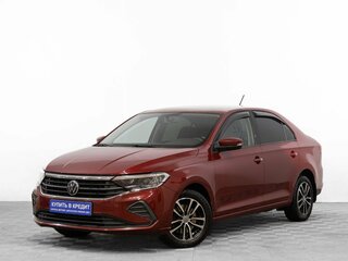 2021 Volkswagen Polo VI, красный, 1649000 рублей, вид 3