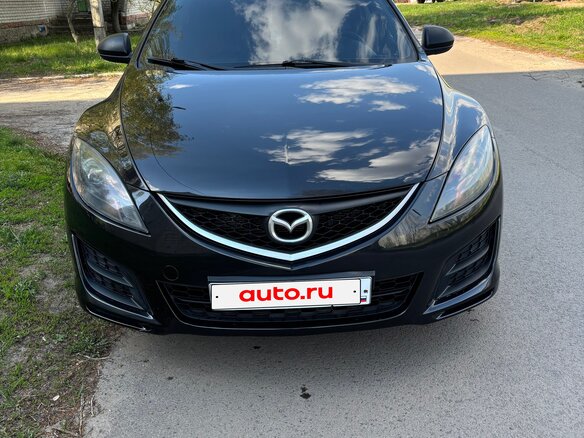 2010 Mazda 6 II (GH) Рестайлинг, чёрный, 750000 рублей - вид 2