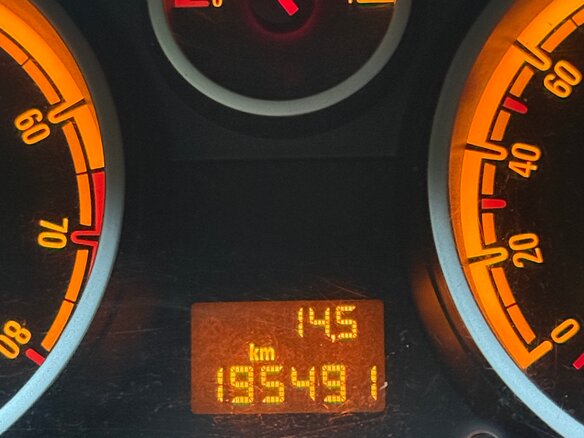 2008 Opel Corsa D, чёрный - вид 6
