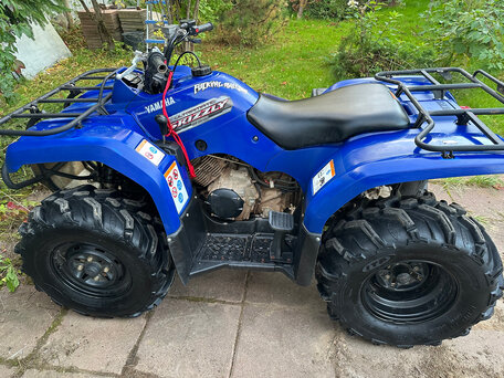 2012 Yamaha Grizzly 350, синий, 650000 рублей, вид 5