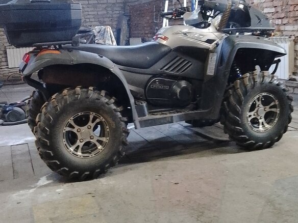 2014 CFMoto CF600-X6, серебристый, 580000 рублей - вид 3