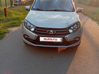 2020 Lada (ВАЗ) Granta I Рестайлинг, серый, 700000 рублей, вид 1