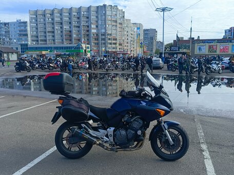 2004 Honda CBF 600, синий, 305000 рублей, вид 5