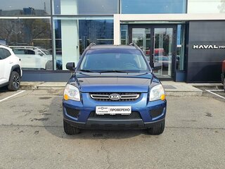 2009 Kia Sportage II Рестайлинг, синий, 839000 рублей, вид 2