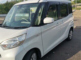 2019 Mitsubishi eK Space I Рестайлинг, белый, 660000 рублей, вид 5