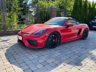 2021 Porsche 718 Spyder I (982), красный, 18200000 рублей, вид 1