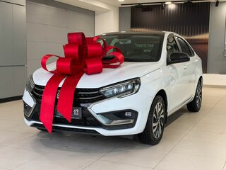 2025 Lada (ВАЗ) Vesta I Рестайлинг (NG), белый, 1487000 рублей, вид 1