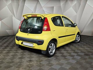 2007 Peugeot 107 I, жёлтый, 585150 рублей, вид 2