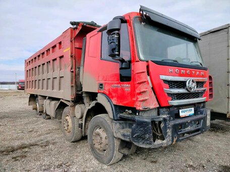 2022 IVECO-Hongyan 8x4 (CQ3406), красный, 1094850 рублей, вид 2