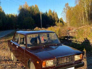 2008 Lada (ВАЗ) 2107, пурпурный, 180000 рублей, вид 3