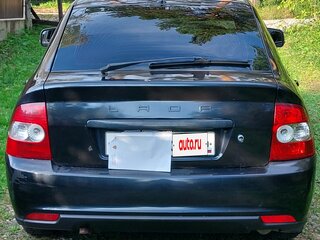 2008 Lada (ВАЗ) Priora I, чёрный, 170000 рублей, вид 4