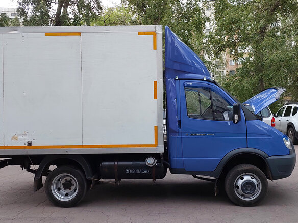 2007 ГАЗ ГАЗель (3302), синий, 1000000 рублей - вид 2