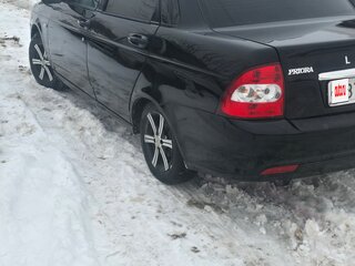 2017 Lada (ВАЗ) Priora I Рестайлинг, чёрный, 499000 рублей, вид 5