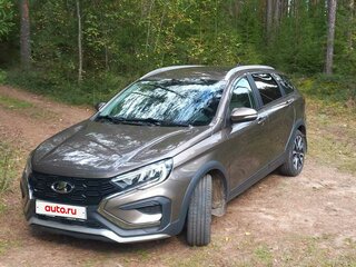 2024 Lada (ВАЗ) Vesta SW Cross I Рестайлинг (NG), коричневый, 1550000 рублей, вид 1