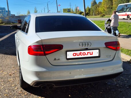 2013 Audi A4 IV (B8) Рестайлинг, белый, 1800000 рублей, вид 5