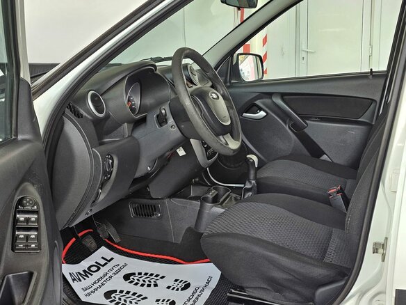 2013 Lada (ВАЗ) Granta I, белый, 399000 рублей - вид 8