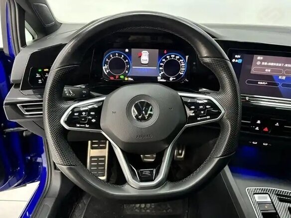 2022 Volkswagen Golf VIII, синий, 1679000 рублей - вид 9