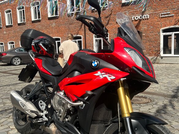 2015 BMW S 1000 XR, красный, 820000 рублей