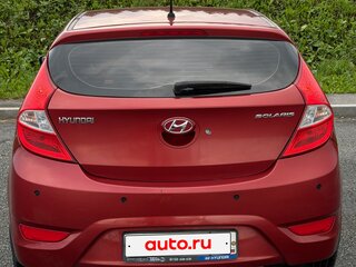 2011 Hyundai Solaris I, красный, 590000 рублей, вид 4
