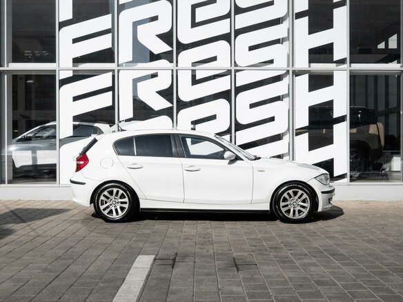 2008 BMW 1 серии 116i I (E81/E82/E87/E88) Рестайлинг, белый, 608000 рублей - вид 4