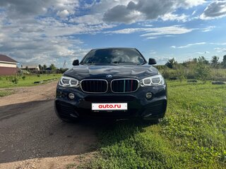 2016 BMW X6 30d II (F16), чёрный, 4200000 рублей, вид 2