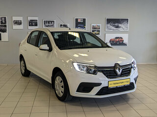 2021 Renault Logan II Рестайлинг, белый, 949500 рублей, вид 1