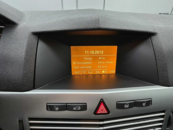 2013 Opel Astra H Рестайлинг, чёрный, 849000 рублей - вид 10