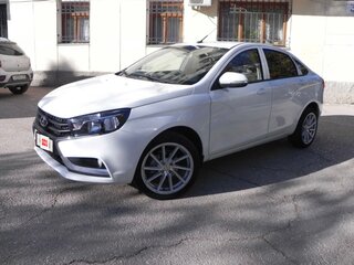 2015 Lada (ВАЗ) Vesta I, белый, 550000 рублей, вид 1
