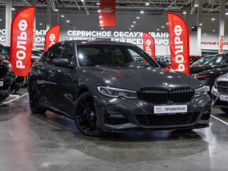 2019 BMW 3 серии 330i VII (G2x), серый, 2999900 рублей, вид 4