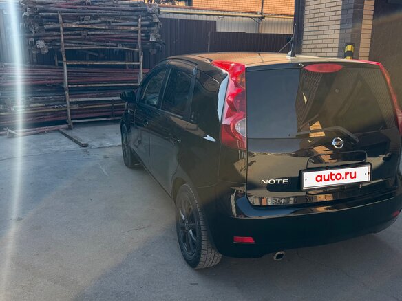 2009 Nissan Note I Рестайлинг, чёрный - вид 6