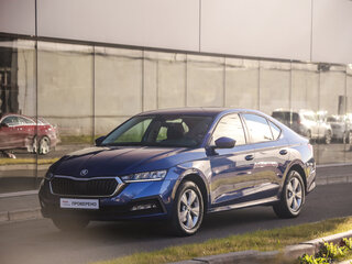 2021 Skoda Octavia IV (A8), синий, 2050000 рублей, вид 3