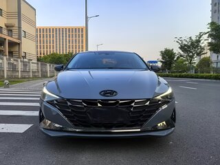 2021 Hyundai Elantra VII (CN7), серый, 1640000 рублей, вид 3