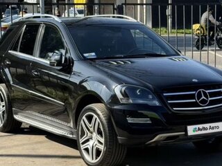 2010 Mercedes-Benz M-Класс 350 II (W164) Рестайлинг, чёрный, 1450000 рублей, вид 1