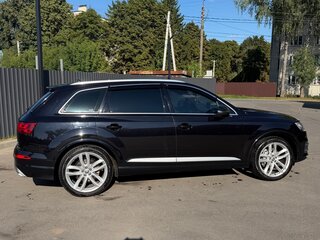 2018 Audi Q7 II (4M), чёрный, 4600000 рублей, вид 5