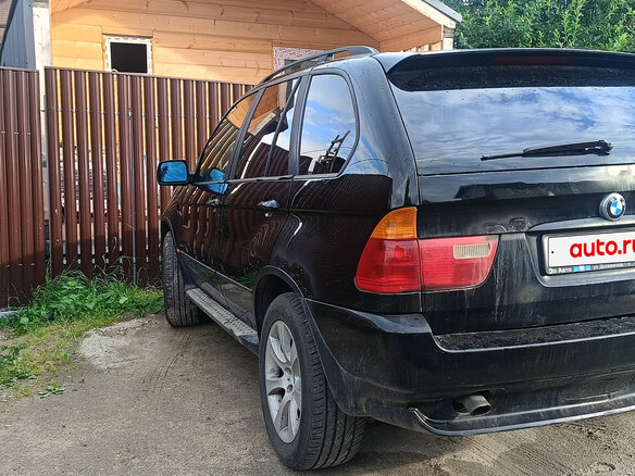 2002 BMW X5 3.0i I (E53), чёрный, 895000 рублей - вид 12