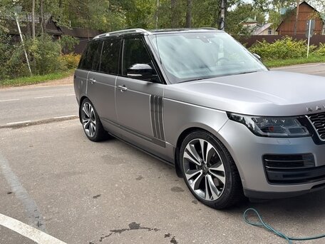 2019 Land Rover Range Rover IV Рестайлинг, белый, 6400000 рублей, вид 1