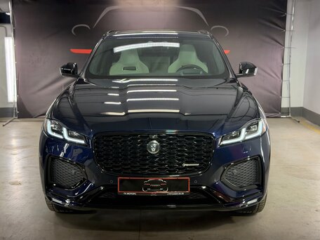 2023 Jaguar F-Pace I Рестайлинг, синий, 6940000 рублей, вид 5