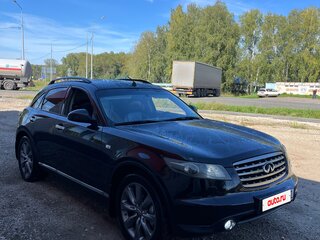 2008 Infiniti FX35 I (S50) Рестайлинг, чёрный, 880000 рублей, вид 4