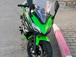 2017 Kawasaki Ninja 650, зелёный, 760000 рублей, вид 2