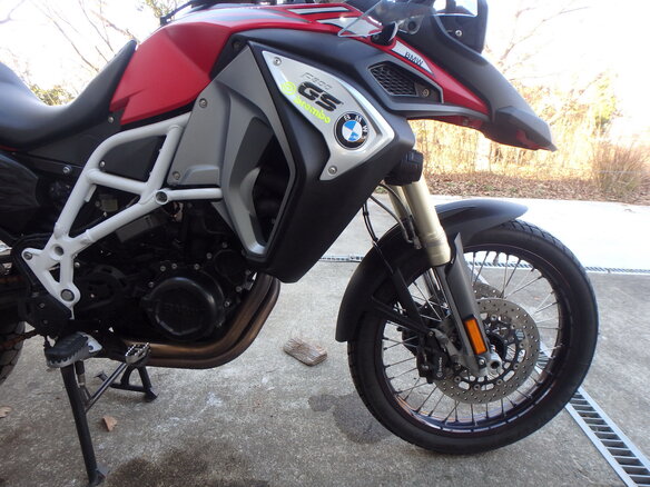 2016 BMW F 800 GS Adventure, красный, 900000 рублей - вид 16