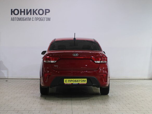 2017 Kia Rio IV, красный, 1199000 рублей - вид 5