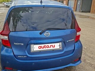 2018 Nissan Note e-Power II Рестайлинг, синий, 1270000 рублей, вид 4