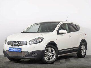 2012 Nissan Qashqai I Рестайлинг, белый, 1259000 рублей, вид 2