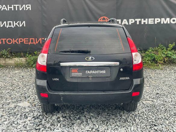 2010 Lada (ВАЗ) Priora I, чёрный - вид 5
